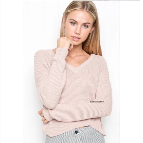 brandy Melville cropped sweater - Picture 4 of 4